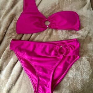 Cabana Del Sol Pink Bikini Set